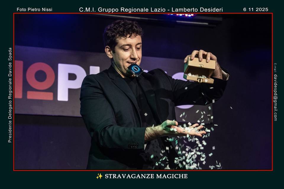 Magia comica da palco