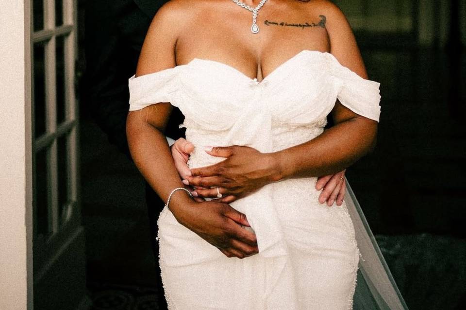 Look sposa dark skin