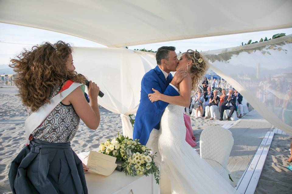 Il si sulla spiaggia