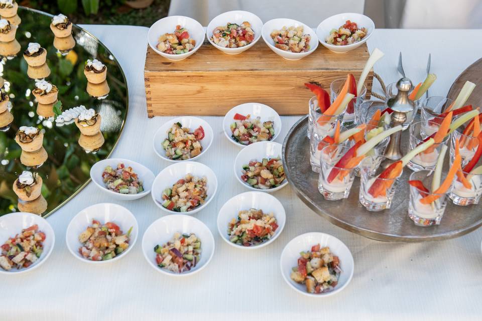Ciotoline assaggi buffet