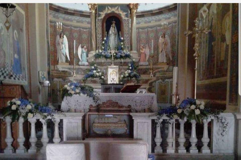 Allestimento chiesa