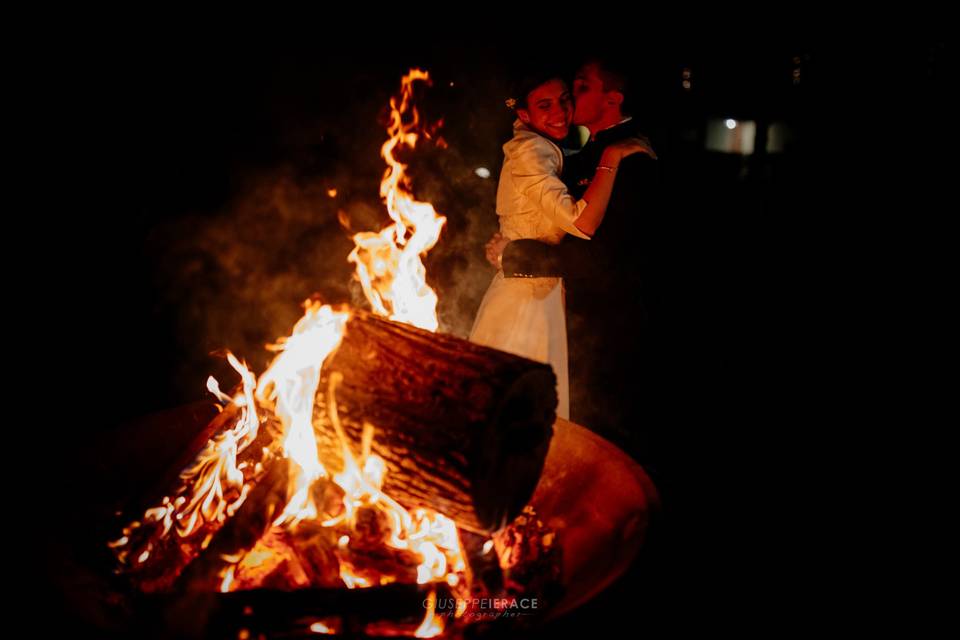 Matrimonio romantico invernale