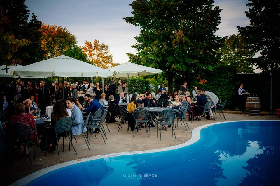 La piscina del Restauran relai