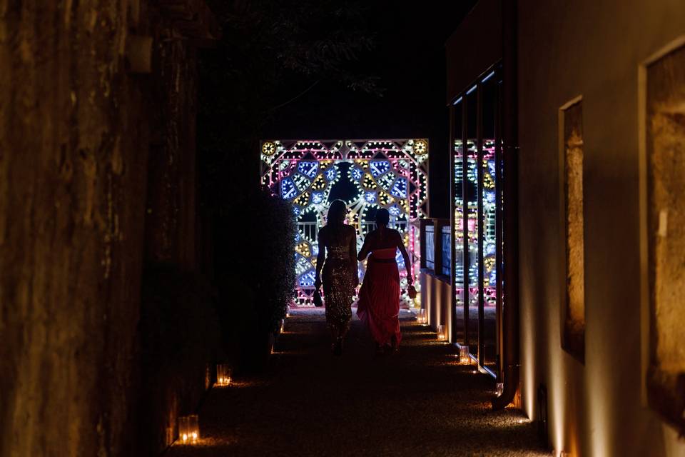 Vialetto con Luminaria