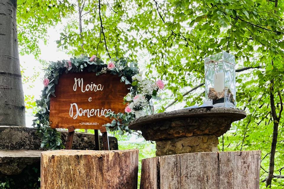 Wedding sign