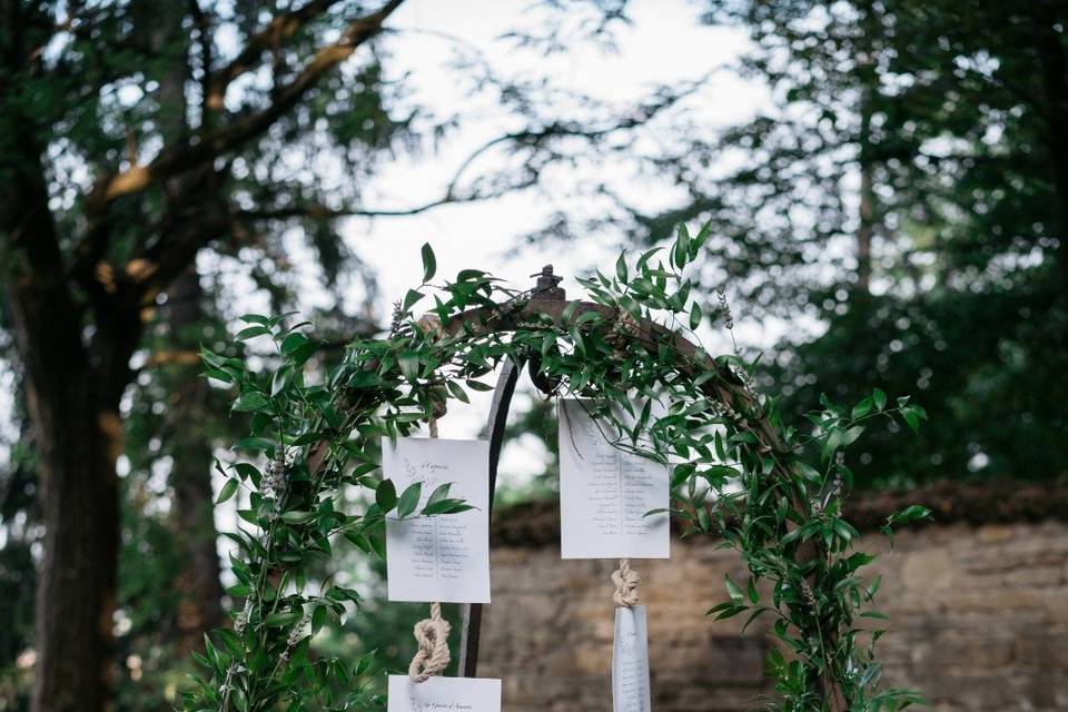 Tableau mariage