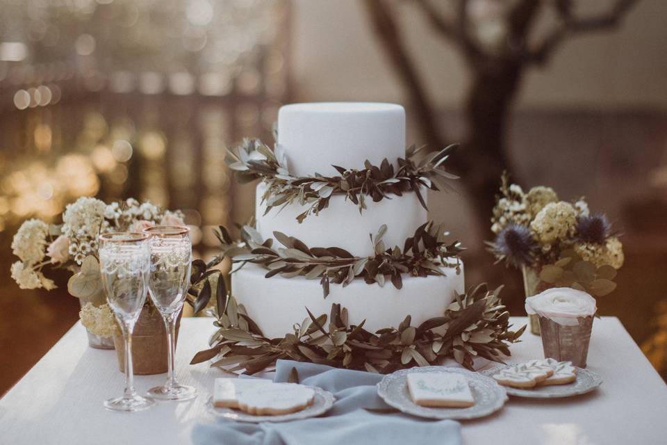 La Wedding cake