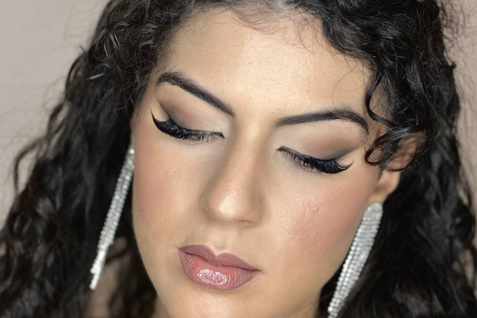 Total matte make up sposa