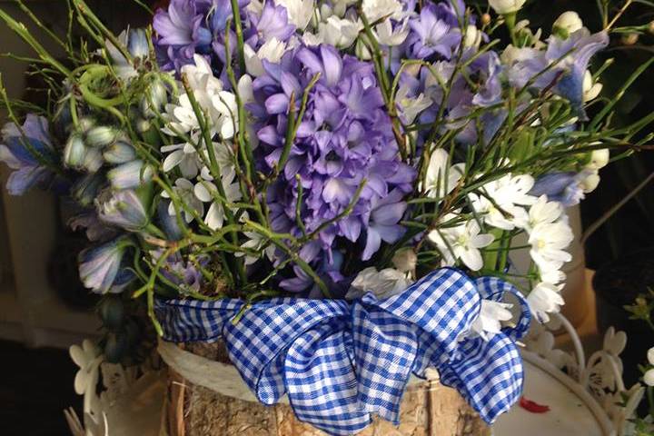 Centrotavola country chic