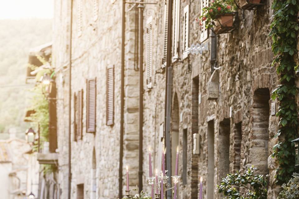 Ricevimento nel borgo