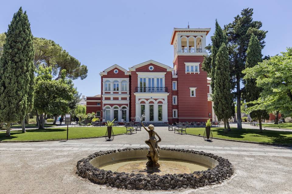 Villa Rachele e fontana