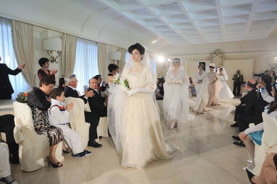Sfilata abiti sposa d'epoca