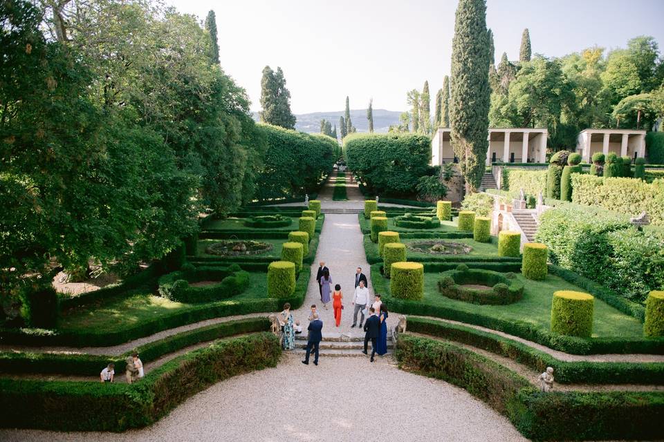 Ingresso al Giardino di Pojega