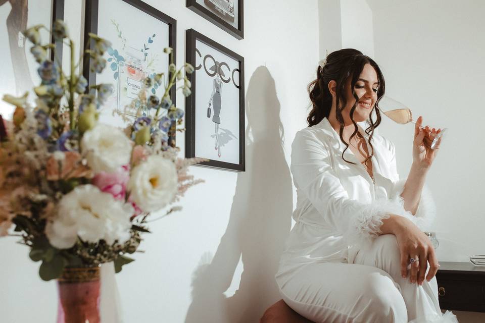 Camera preparazione sposa
