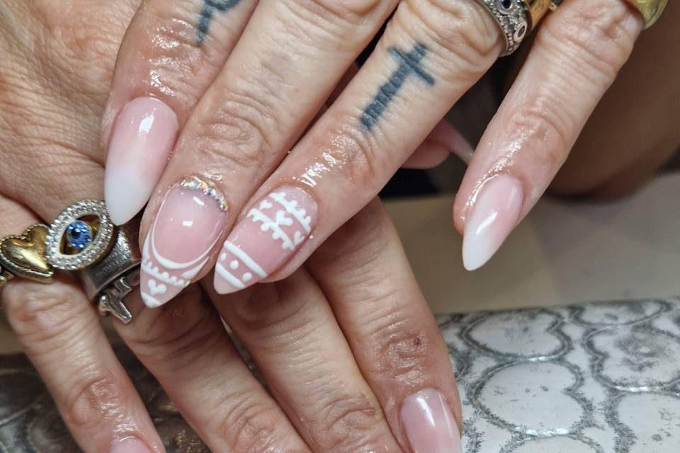 Manicure sposa