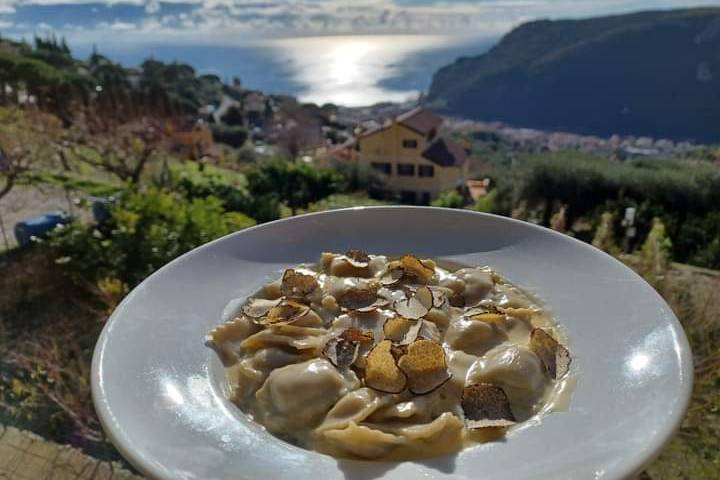 Ravioli porcini e tartufo