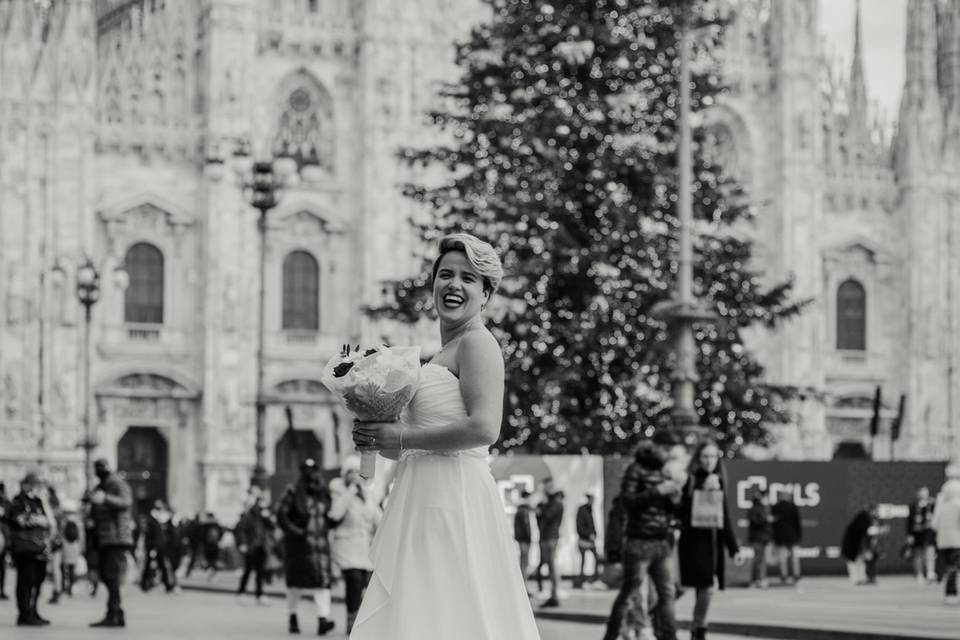 Duomo di Milano sposa