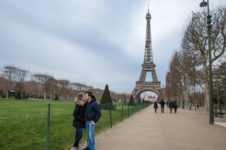 Pre-wedding a parigi