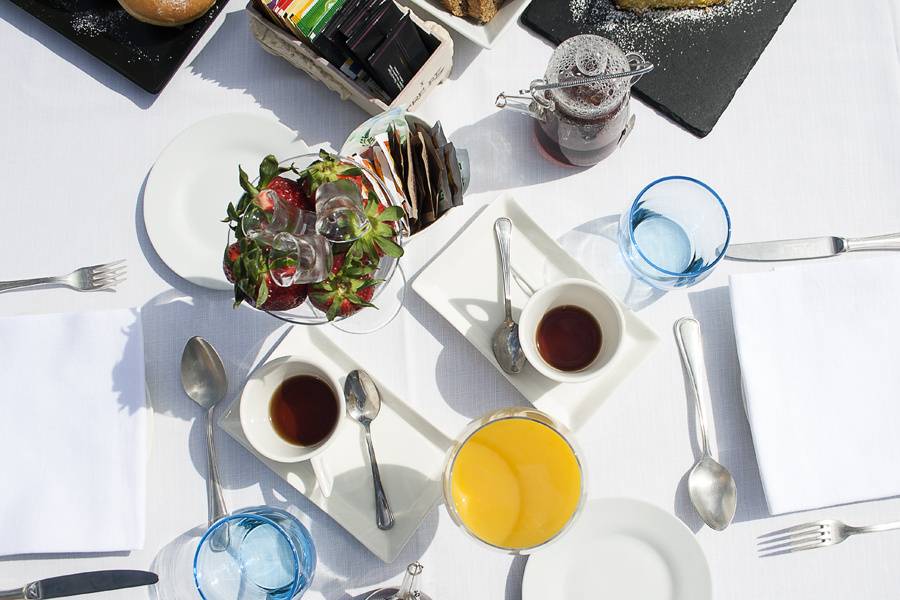 Colazione in terrazza