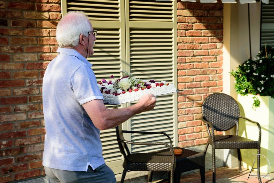 Arrivo della torta