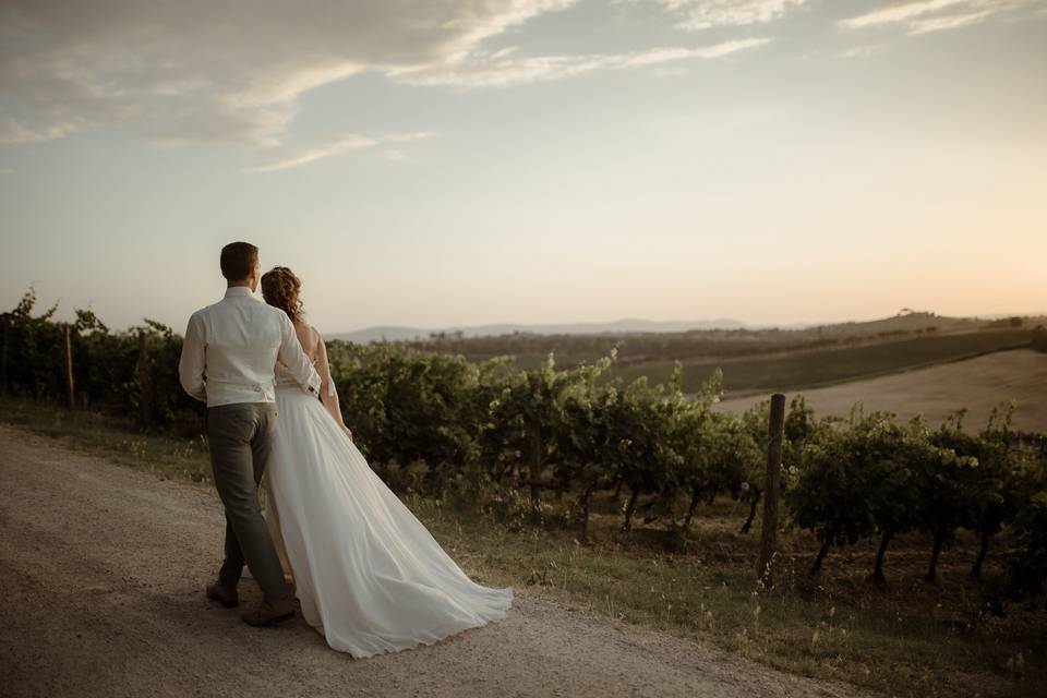 Montepulciano wedding