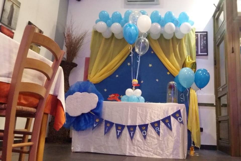 Balloon art e Sweet table