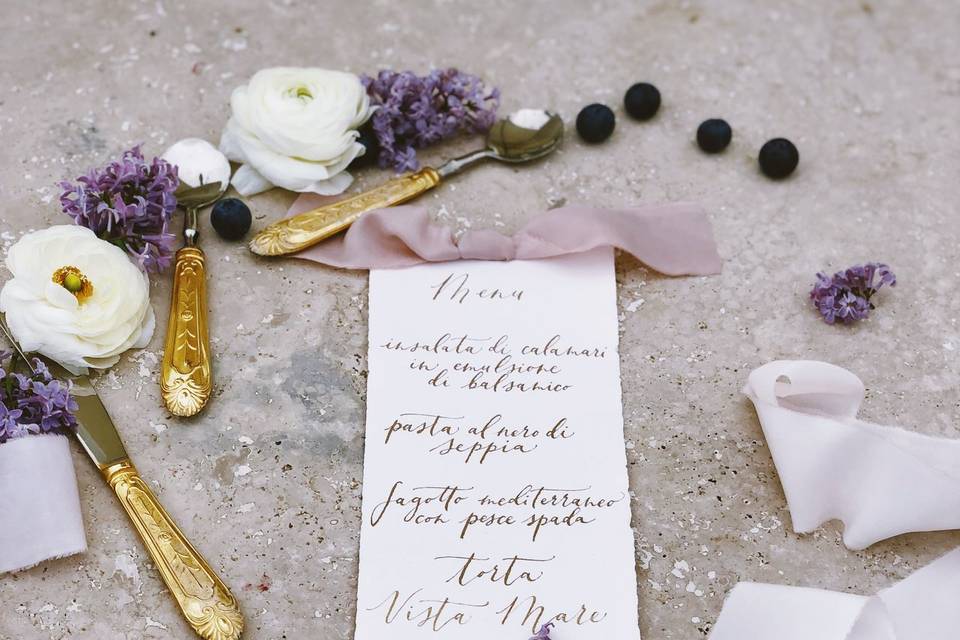 Stationery menu