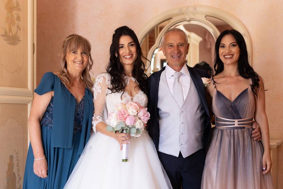 Make-up sposa Mamma e sorella