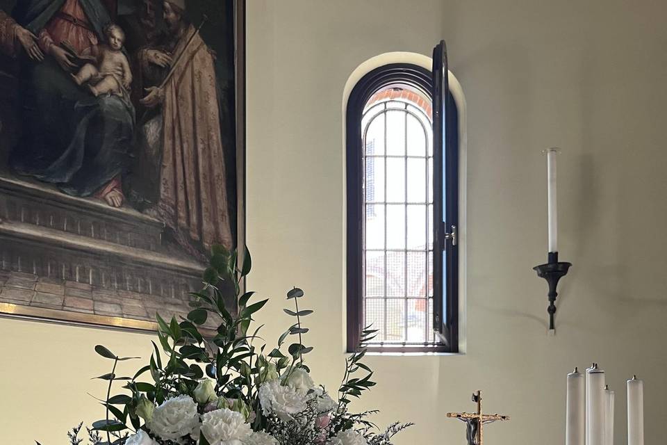 Allestimento altare
