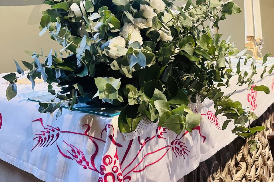 Allestimento altare