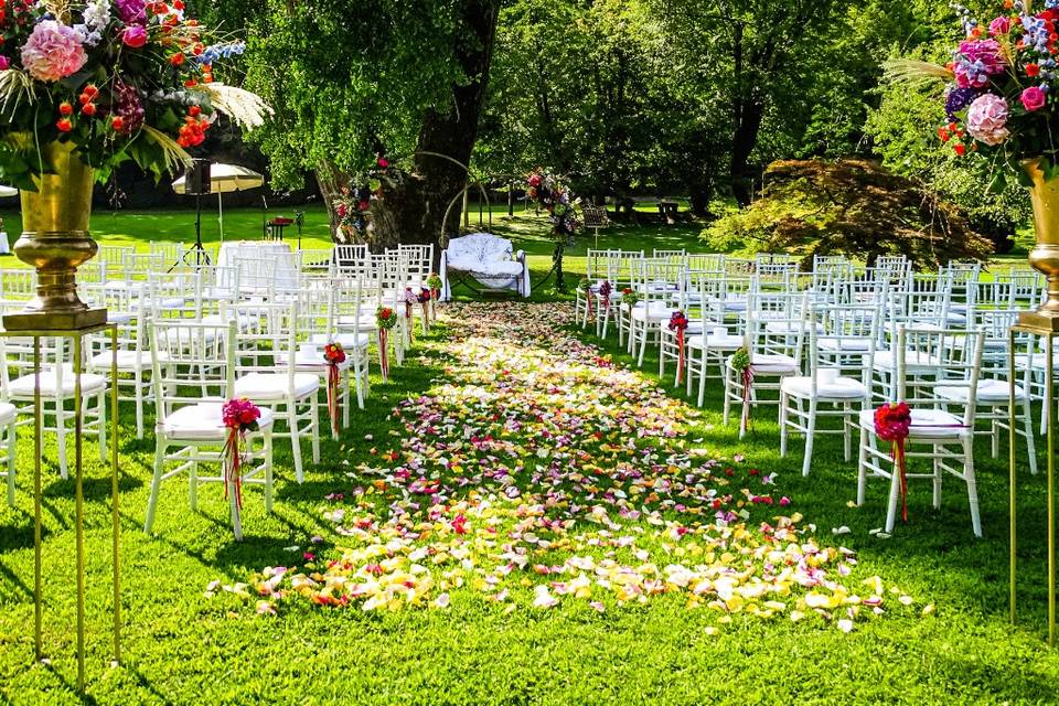 Colorful Wedding, Villa Sigurt