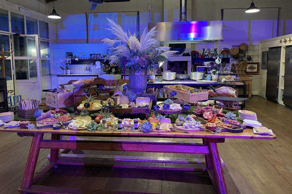 Buffet boho