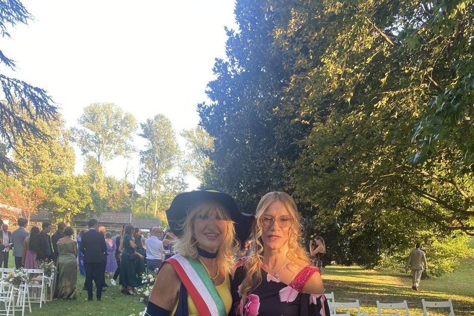 Con la fata dei fiori!