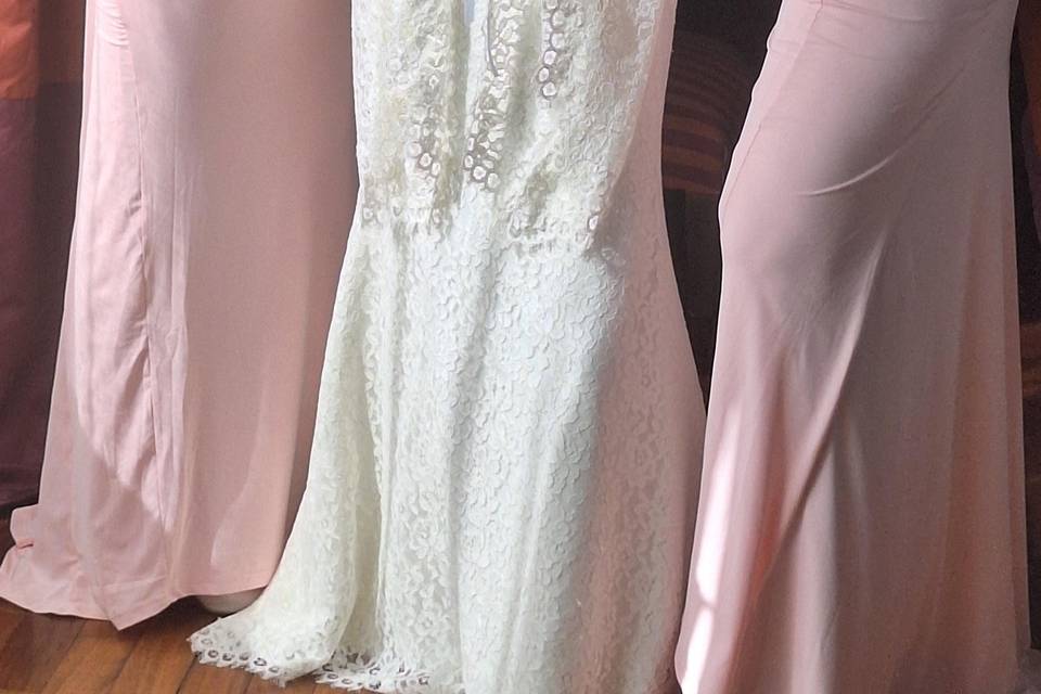 Sposa e damigelle