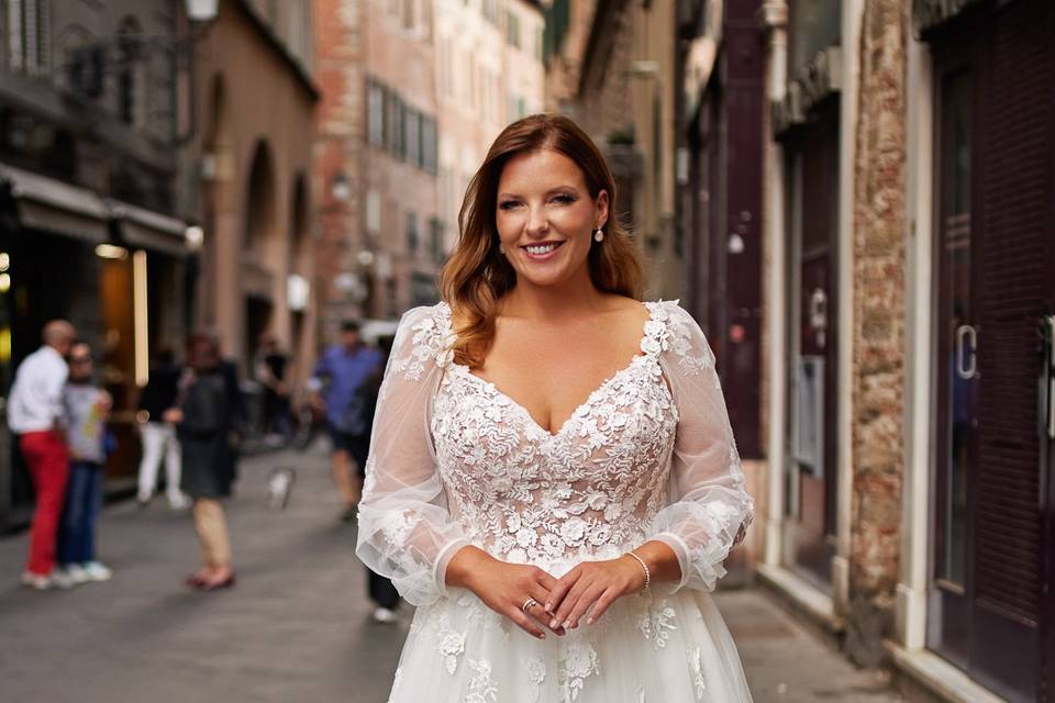 Abito da sposa curvy 2025