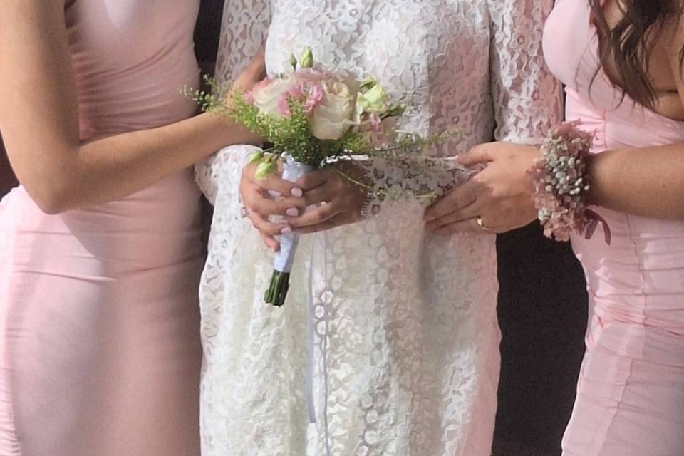 Sposa e damigelle