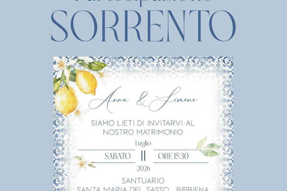 Partecipazione Sorrento