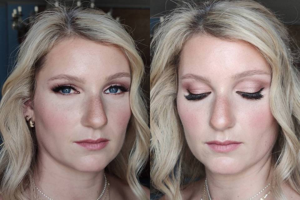 Bridesmaid make up