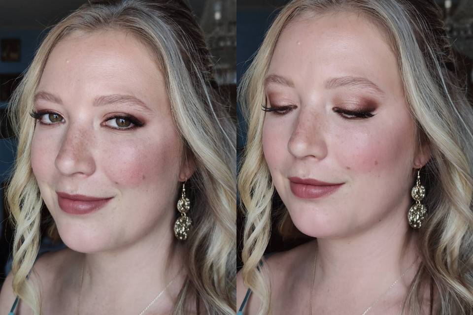 Bridesmaid make up