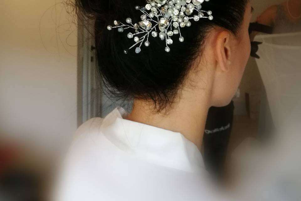 Bride hairstyle