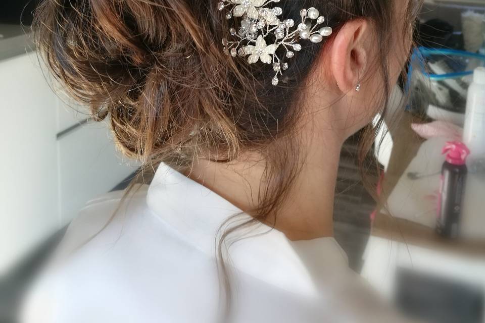 Bride hairstyle