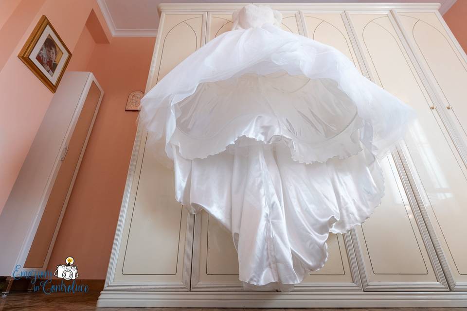 Il vestito da sposa