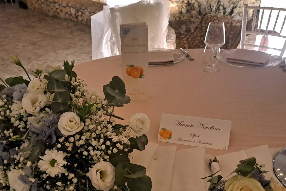 Tavolo sposi