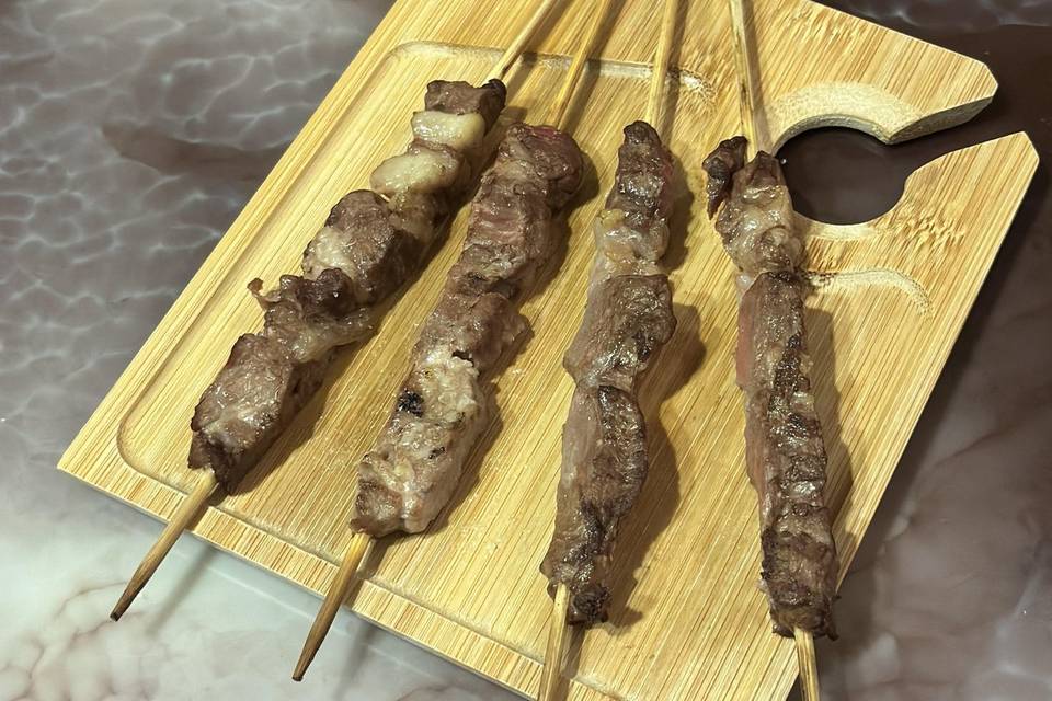 Grigliato: arrosticini