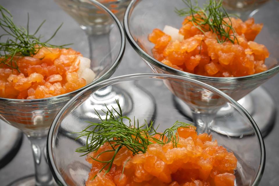 Tartare di salmone