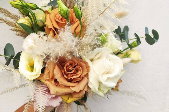 Bouquet con pampas