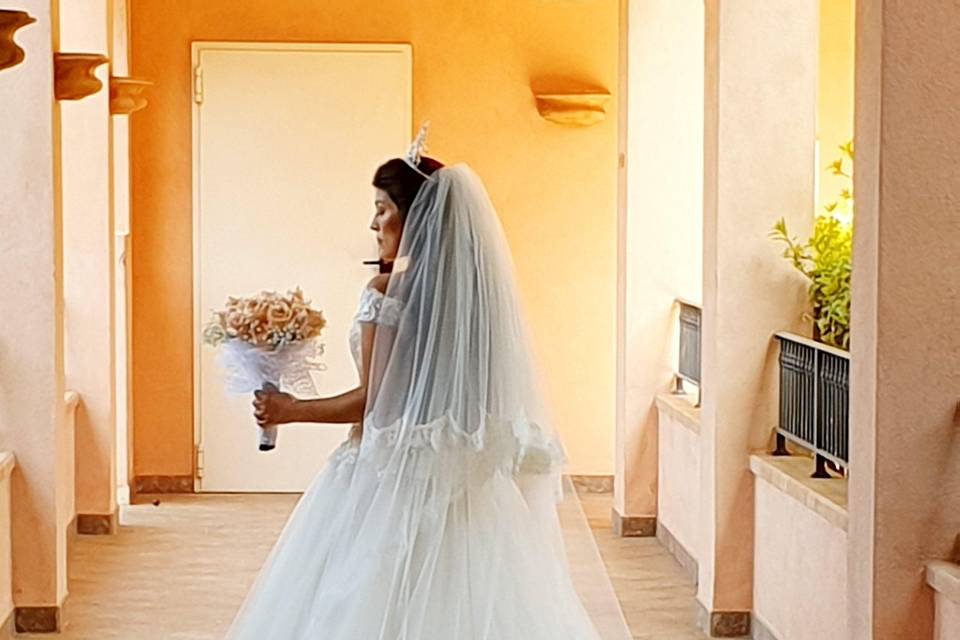 Real bride Francesca