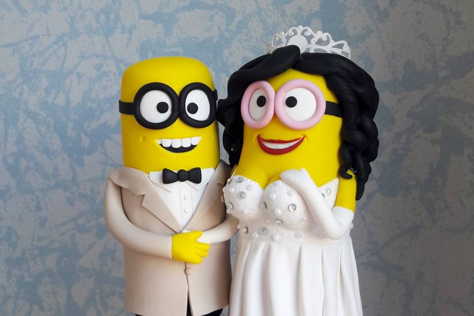 Minions cake topper