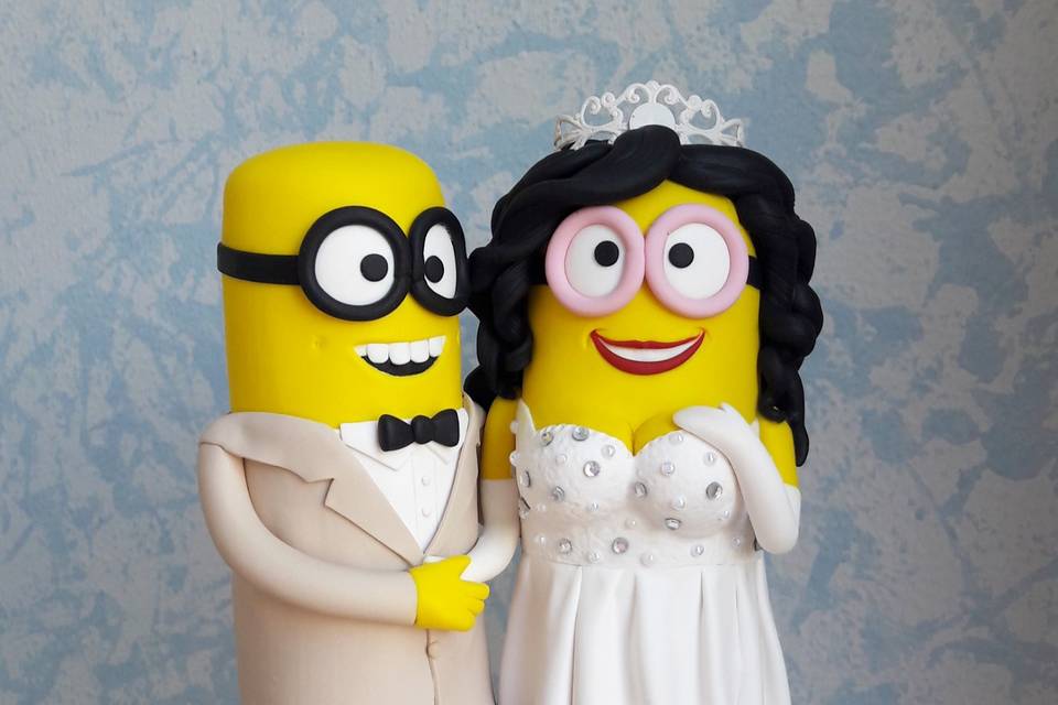 Minions cake topper