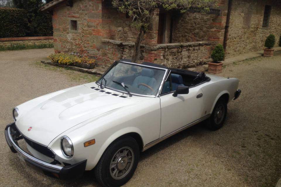 Fiat 124 Spider a Meleto